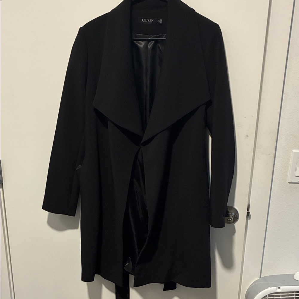 Ralph Lauren Black Trench Coat